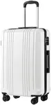 Coolife Luggage Suitcase PC+ABS wit