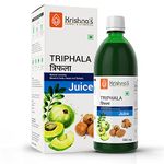 KRISHNA'S HERBAL & AYURVEDA Triphala Juice - 1000 Ml | Natural Laxative | Enriched With Amla, Harad, Baheda | Improves Digestion