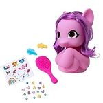 My Little Pony Princess Pipp Petals Styling Head | My Little Pony A New Generation Toys Styling Head Doll for Kids Including 15 Accessories - Hair Clips, Hair Beads, Stickers, Hair Comb & More Ages 3+