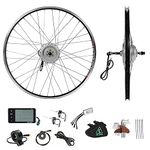 YOSE POWER 26" Rear Free Wheel 36V350W E-Bike Conversion Motor Kit LCD Display for Electric Bicycle, Mountain Bike