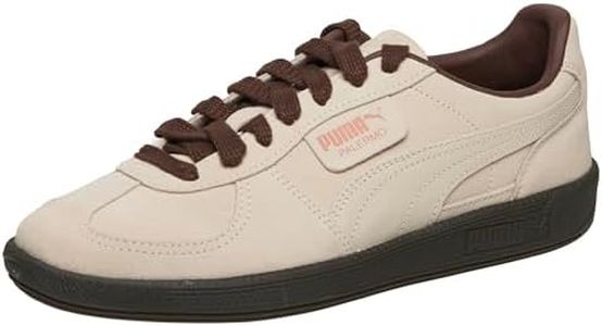 Puma 396463 Palermo Sneakers, 24 Fall/Winter Colors Alpine Snow Espresso Brown/Gum (28), 23.5 cm