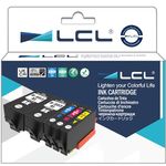 LCL 903XL Ink Cartridges Replacement for HP 903 Ink Cartridges for HP Officejet pro 6860 6868 6950 6960 6970 6975 6978 ALL-in-One (2Black Cyan Magenta Yellow5-Pack)