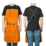 yeshine Leather Welding Apron Heatp