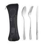 Silverware Set For 1 With Case