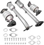 AUTOSAVER88 4Pcs Catalytic Converters Compatible with 2005-2018 Frontier / 2005-2012 Pathfinder / 2005-2015 Xterra / 2012-2017 NV1500 NV2500 NV3500 4.0L (EPA Compliant)