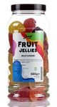 Old Fashioned Natural Fruit Jellies Gift Jar from The A-Z Retro Sweet Shop Collection 655g