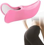 Ostin Pelvic Muscle Hip Trainer Hip Circle Kegel Exercises Bladder Control Device for Women, Floor Exerciser Hip Muscle & Inner Thigh Trainer, Butt Training Beauty Body Shape Tools (Pink)