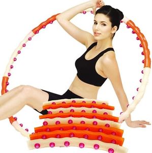 Health Hoop Dynamic Magnetic Hula Hoop Workout Fitness Diet Exercise 2.6lb Step 1