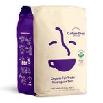 Coffee Bean Direct Nicaraguan, Shade Grown Organic Fair Trade Whole Bean Coffee, 5-Pound Bag