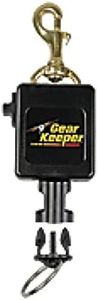 Gear Keeper RT3-0082 Locking Large Flashlight and Camera Retractor Brass Bolt Clip Mount with Q/C-II Split Ring Accessory