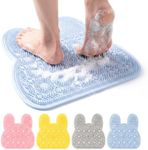 Shower Foot and Back Scrubber with 