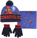 Marvel Spiderman Winter Set Red/Blue One Size