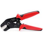 Zhushan Dupont Crimping Tool,SN248B(SN28B+SN48B) Wire Terminal Crimper for AWG24-16(0.25-1.5mm²), Molex Ratchet Crimper for EPS PCIE SATA PINS MOLEX JST Terminals