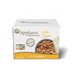 Applaws Natural Wet Kitten Food, Chicken Multipack in Jelly 70 g Tin - 4 x (6 x 70 g) Tins