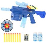 Zest 4 Toyz 3 in 1 Toy Gun for Soft Bullet Blaster with Bubble Maker Gun Toy & Light Music Gun Toy