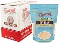 Organic High Fiber Oat Bran Hot Cereal, 18 Ounce (Pack of 4)