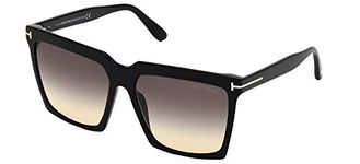 Tom Ford SABRINA-02 FT 0764 BLACK/SMOKE SHADED 58/16/140 women Sunglasses