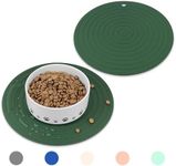 Ptlom 2pcs Pet Placemat for Dogs an