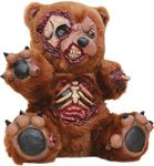 Ghoulish Productions Bad Teddy Decorative.Brown Skull Bear Decorative for Home.One size Latex.Decoratives Line