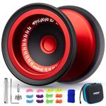 MAGICYOYO V13 Professional YoYo - Responsive Yoyo for Kids& Unresponsive Yo Yo for Advacned Player, Durable Metal & PC Hybrid Design, Easy Finger Spin Tricks, Great for Beginners & Experts