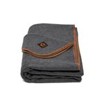 Arcturus Military Wool Blanket - 4.5 lbs, Warm, Thick, Washable, Large 64" x 88" - Great for Camping, Outdoors, Survival & Emergency Kits (Military Gray)