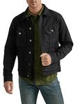 Lee Men's Legendary Classic Rider Jacket Denim, Overdye Black, L