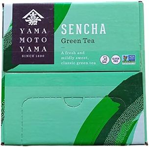 Yamamotoyama Sencha Green Tea Bags, Value Pack, 90 Tea Bag Count, Caffeinated