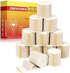 FRESINIDER Premium Elastic Bandage Wrap, 12 Pack 2" Cotton Latex Free Compression Bandage Wrap with Touch Closure at Both Ends, Support & First Aid for Sports, Medical, and Injury Recovery