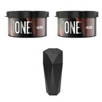 Involve Combo Offer : ONE Musk Car Perfume(pack of- 2) & Diamond car dustbin- Black|Car Air Freshener | Car Accessories |Car Trash Bin Auto|Long lasting fregrance | Car perfume |Involve Accessories