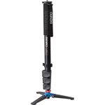 Benro Aluminum 4 Series Flip-Lock Monopod w/ 3-Foot Articulating Base (A48FD),Black