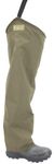FROGG TOGGS Mens Brush Hogg Heavy-Duty Nylon Bootfoot Hip Wader, Cleated Outsole, Brown, 12