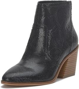 Lucky Brand Women's Sonah Ankle Boot, Black, 8.5