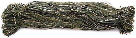 Arcturus Ghillie Suit Thread - Lightweight Synthetic Ghillie Yarn to Build Your Own Ghillie Suit (Woodland Mix)