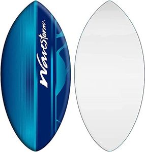 Wavestorm Foam Skimboard 48" | Skimboard for Beginners and All Skimming, Surfing and Bodyboard Levels, Blue Skimboar