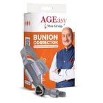 AGEasy (Max Group Bunion Corrector | Orthopedic Bunion Splint for Men & Women | Toe Corrector with Rotating Knob, Universal Fit for Left & Right Foot | Leg Finger Straightener | Free Toe Exerciser