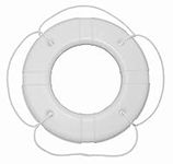 Taylor Made Products 568 USCG Polyethylene Foam Life Ring (30", White)