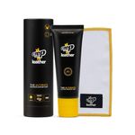 Crep Protect Leather Cleaner and Conditioner with UV Protection - Nourishing Lotion Rejuvenates, Cleans & Protects Sneakers, Shoes, Boots & leather - Nanotechnology Repels Water, Dust, Stains (80ml)