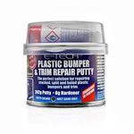 MP Essential Car Smooth Finish Plastic Bumper and Trim Repair Putty (Perfect repair solution for cracked, split and holed plastic bumpers and trim) 250G