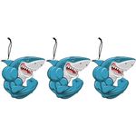 Car Air Fresheners, Buff Shark, 3 Pack, Ocean Breeze Scent, Gym Motivational Gift for boyfriend, girlfriend, husband, wife