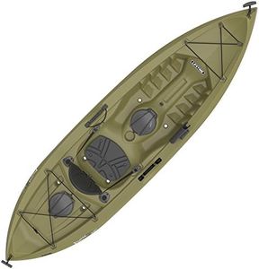 Lifetime Tamarack Angler Sit-On-Top Kayak, Olive, 120"