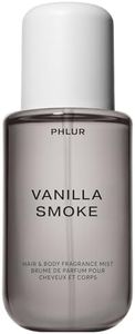 PHLUR Vanilla Smoke Body Mist - Hair and Body Fragrance Mist - Cashmere Vanilla Body Spray with Pink Pepper, Bergamot, Tonka Bean & Incense (8 Fl Oz)