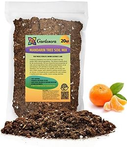 Gardenera's Mandarin Potting Soil: A Premium Blend for a and Mandarin Trees - 20 Quart