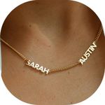 Personalized Name Necklace with Cur