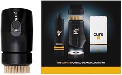 Crep Protect Power Shoe Cleaner – Rechargeable Electric Sneaker Cleaning Kit with Brush, Gel, Cloth & Type-C Cable – for White Shoes, Leather, Suede & Canvas