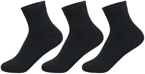 Supersox Ankle Socks For Women Made With Premium Cotton. Solid Design, Anti Odour & Anti Bacterial, Ideal For Daily Casual Wear/Gym/Office - Pack Of 3, Free Size, Multicolor - Ankle Length
