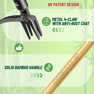 Ormalla Long Handle Weed Puller – Manual Garden Root Remover