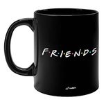 FirseBUY Funny Mug - Best Friend Coffee Mug - Quote Inspired by Friends Ceramic Tea Cup 11 Oz (Black)