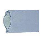 Trance Ultra Soft Terry Waterproof Pillow Protector Cover with Zippered Closure | Dust Mite - Bed Bug Protection | Oil and Water Spill Protection Cover (Large: 20 x 30 inch - Grey) - Pack of 1