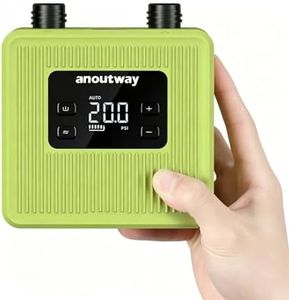 anoutway Super Tiny Paddle Board Elektrische Pumpe 20PSI Wiederaufladbar – Schnelle, Tragbare SUP-Luftpumpe, Zweistufiges Aufblasen & Abblasen, Auto-Abschaltung für Aufblasbare Stand Up Paddle Boards