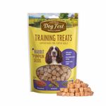 Barkbutler x Dogfest Dog Training Treats, Rabbit & Pumpkin Seeds, Superfood Dog Treats for Adult Dog, Bite-Sized Treats for Puppies, 100% Natural Dog Treat, Aids Digestion & Boosts Immunity